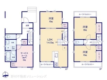 【埼玉県/川口市大字芝】川口市大字芝 中古一戸建て 間取り図