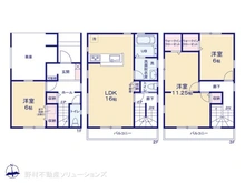 【埼玉県/川口市大字辻】川口市大字辻 新築一戸建て 間取り図