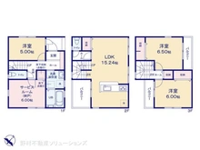 【埼玉県/川口市元郷】川口市元郷5丁目 新築一戸建て 間取り図