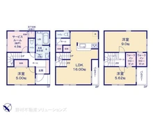 【埼玉県/川口市元郷】川口市元郷5丁目 新築一戸建て 間取り図