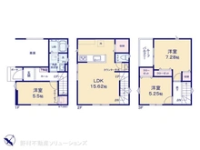 【埼玉県/川口市柳崎】川口市柳崎1丁目 新築一戸建て 間取り図