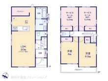 【埼玉県/川口市榛松】川口市榛松3丁目 新築一戸建て 間取り図