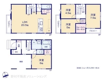 【埼玉県/川口市大字安行慈林】川口市大字安行慈林 新築一戸建て 間取り図