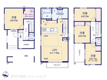 【埼玉県/川口市大字芝】川口市大字芝 新築一戸建て 間取り図