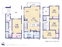 【埼玉県/川口市大字芝】川口市大字芝 新築一戸建て 間取り図