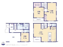 【埼玉県/川口市元郷】川口市元郷4丁目 新築一戸建て 間取り図