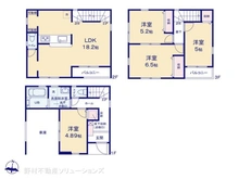【埼玉県/川口市芝西】川口市芝西2丁目 新築一戸建て 間取り図