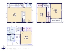 【埼玉県/川口市芝】川口市芝5丁目 新築一戸建て 間取り図