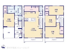 【埼玉県/川口市大字榛松】川口市大字榛松 新築一戸建て 間取り図