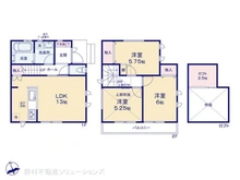 【埼玉県/川口市柳根町】川口市柳根町 新築一戸建て 間取り図