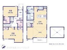 【埼玉県/川口市前川】川口市前川2丁目 新築一戸建て 間取り図