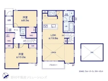 【埼玉県/川口市前川】川口市前川2丁目 新築一戸建て 間取り図