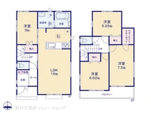 【埼玉県/川口市安行出羽】川口市安行出羽5丁目 新築一戸建て 間取り図