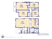 【埼玉県/川口市前川町】川口市前川町4丁目 新築一戸建て 間取り図