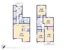 【埼玉県/川口市大字久左衛門新田】川口市大字久左衛門新田 新築一戸建て 間取り図