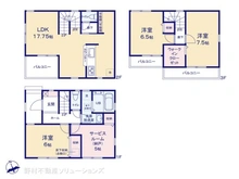 【埼玉県/川口市坂下町】川口市坂下町3丁目 新築一戸建て 間取り図