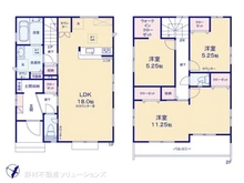 【埼玉県/川口市大字安行領家】川口市大字安行領家 新築一戸建て 間取り図