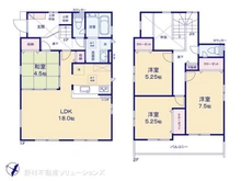 【埼玉県/川口市大字安行領家】川口市大字安行領家 新築一戸建て 間取り図