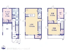 【埼玉県/川口市前川】川口市前川4丁目 新築一戸建て 間取り図