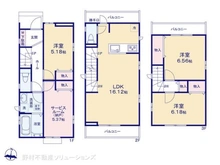【埼玉県/川口市芝】川口市芝2丁目 新築一戸建て 間取り図