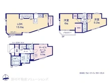 【神奈川県/川崎市高津区久地】川崎市高津区久地4丁目 新築一戸建て 間取り図