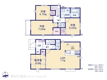 【東京都/三鷹市上連雀】三鷹市上連雀6丁目 新築一戸建て 間取り図