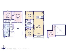 【東京都/大田区池上】大田区池上8丁目 新築一戸建て 間取り図