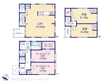 【東京都/大田区中央】大田区中央6丁目 新築一戸建て 間取り図