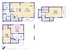 【東京都/大田区南六郷】大田区南六郷1丁目 新築一戸建て 間取り図