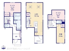 【東京都/大田区仲六郷】大田区仲六郷2丁目 新築一戸建て 間取り図