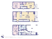 【東京都/大田区西蒲田】大田区西蒲田2丁目 新築一戸建て 間取り図