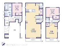 【東京都/大田区南六郷】大田区南六郷1丁目 新築一戸建て 間取り図