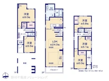 【東京都/葛飾区東新小岩】葛飾区東新小岩6丁目 新築一戸建て 間取り図