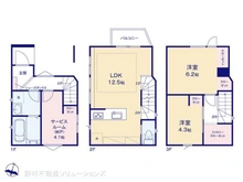 【東京都/葛飾区柴又】葛飾区柴又6丁目 新築一戸建て 間取り図