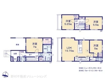 【東京都/江戸川区南小岩】江戸川区南小岩2丁目 新築一戸建て 間取り図