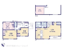 【東京都/府中市四谷】府中市四谷1丁目 新築一戸建て 間取り図