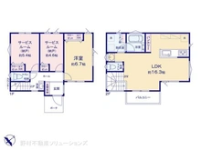 【東京都/府中市四谷】府中市四谷1丁目 新築一戸建て 間取り図