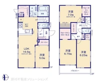 【東京都/府中市小柳町】府中市小柳町4丁目 新築一戸建て 間取り図