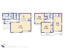 【東京都/府中市四谷】府中市四谷4丁目 新築一戸建て 間取り図