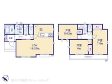 【東京都/府中市四谷】府中市四谷4丁目 新築一戸建て 間取り図