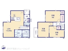 【東京都/府中市是政】府中市是政3丁目 新築一戸建て 間取り図