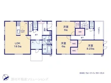 【東京都/多摩市桜ヶ丘】多摩市桜ヶ丘2丁目 新築一戸建て 間取り図