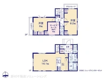 【東京都/府中市小柳町】府中市小柳町3丁目 新築一戸建て 間取り図