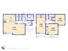 【東京都/府中市四谷】府中市四谷4丁目 新築一戸建て 間取り図