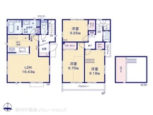 【東京都/府中市四谷】府中市四谷4丁目 新築一戸建て 間取り図