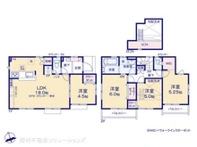 【東京都/府中市四谷】府中市四谷4丁目 新築一戸建て 間取り図