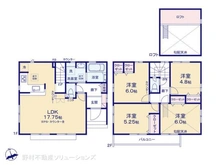 【東京都/府中市四谷】府中市四谷4丁目 新築一戸建て 間取り図