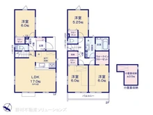 【東京都/府中市是政】府中市是政2丁目 新築一戸建て 間取り図