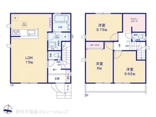 【東京都/多摩市一ノ宮】多摩市一ノ宮4丁目 新築一戸建て 間取り図