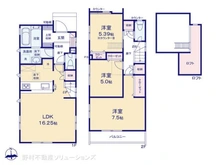 【東京都/府中市朝日町】府中市朝日町1丁目 新築一戸建て 間取り図